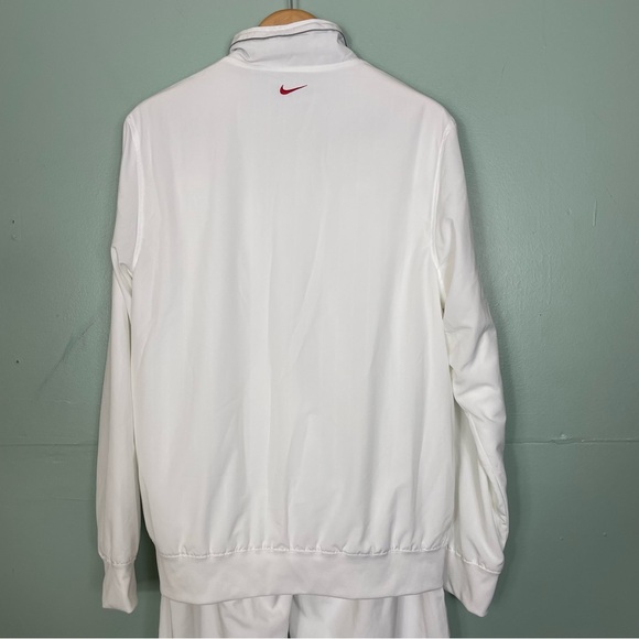 Vintage Lebron James Nike Track Suit White Men’s Size Medium 2 Piece - Picture 11 of 16
